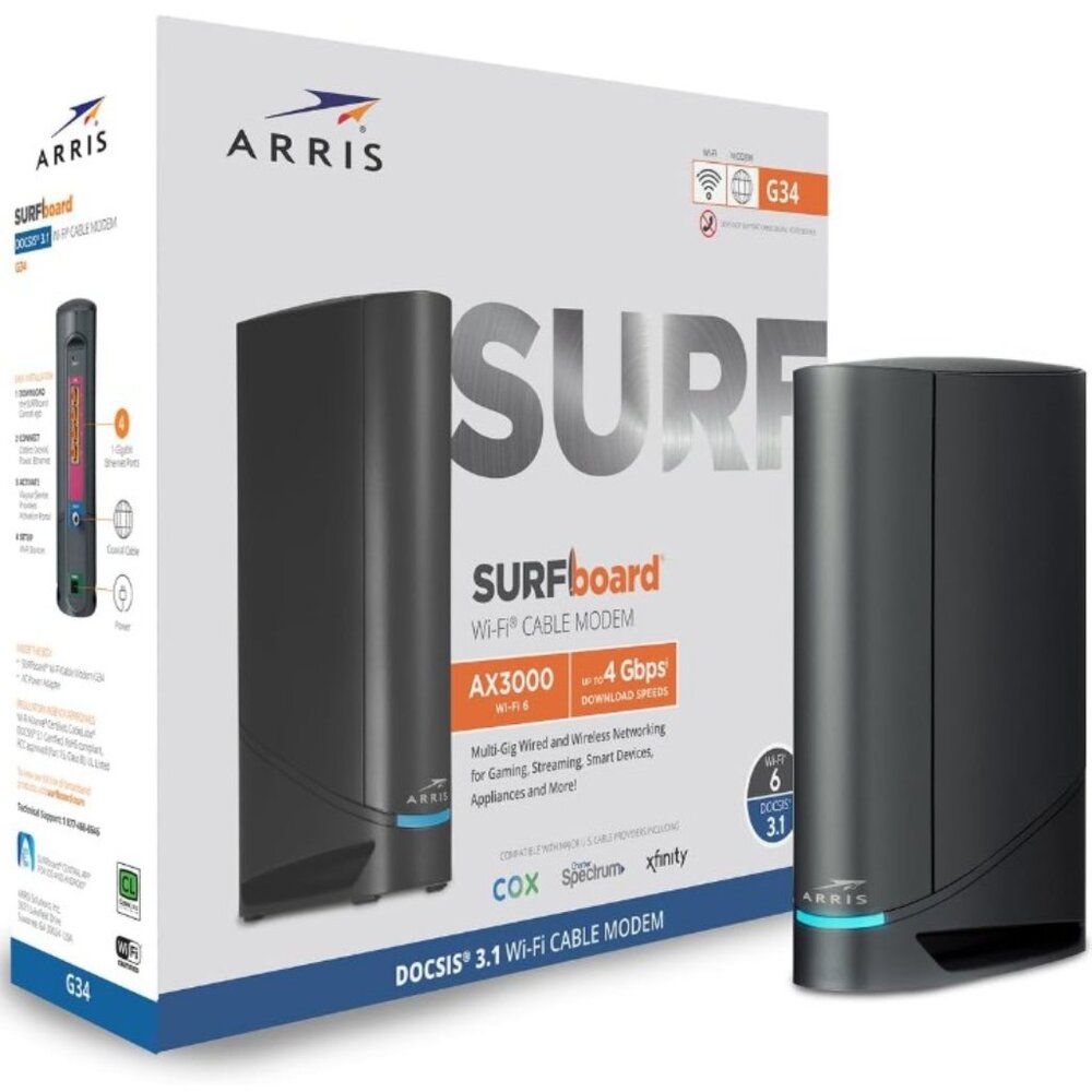 ✨Host Pick✨Brand New Arris Cable Modem Router Combo For Sale
